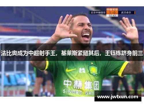 法比奥成为中超射手王，基莱斯紧随其后，王钰栋跻身前三