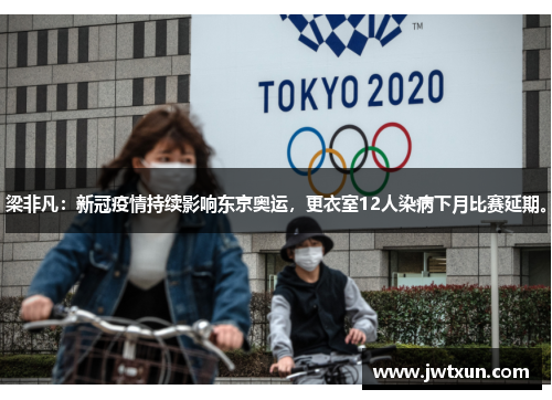 梁非凡：新冠疫情持续影响东京奥运，更衣室12人染病下月比赛延期。